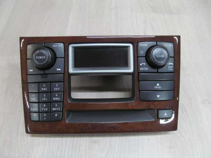 Volvo Xc90 Panel Wyswietlacz Radio Icm Drewno 30720249 30720249 - Jbt