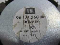 PEUGEOT 607 GLOSNIKI JBL POLKI TYL 9633356080