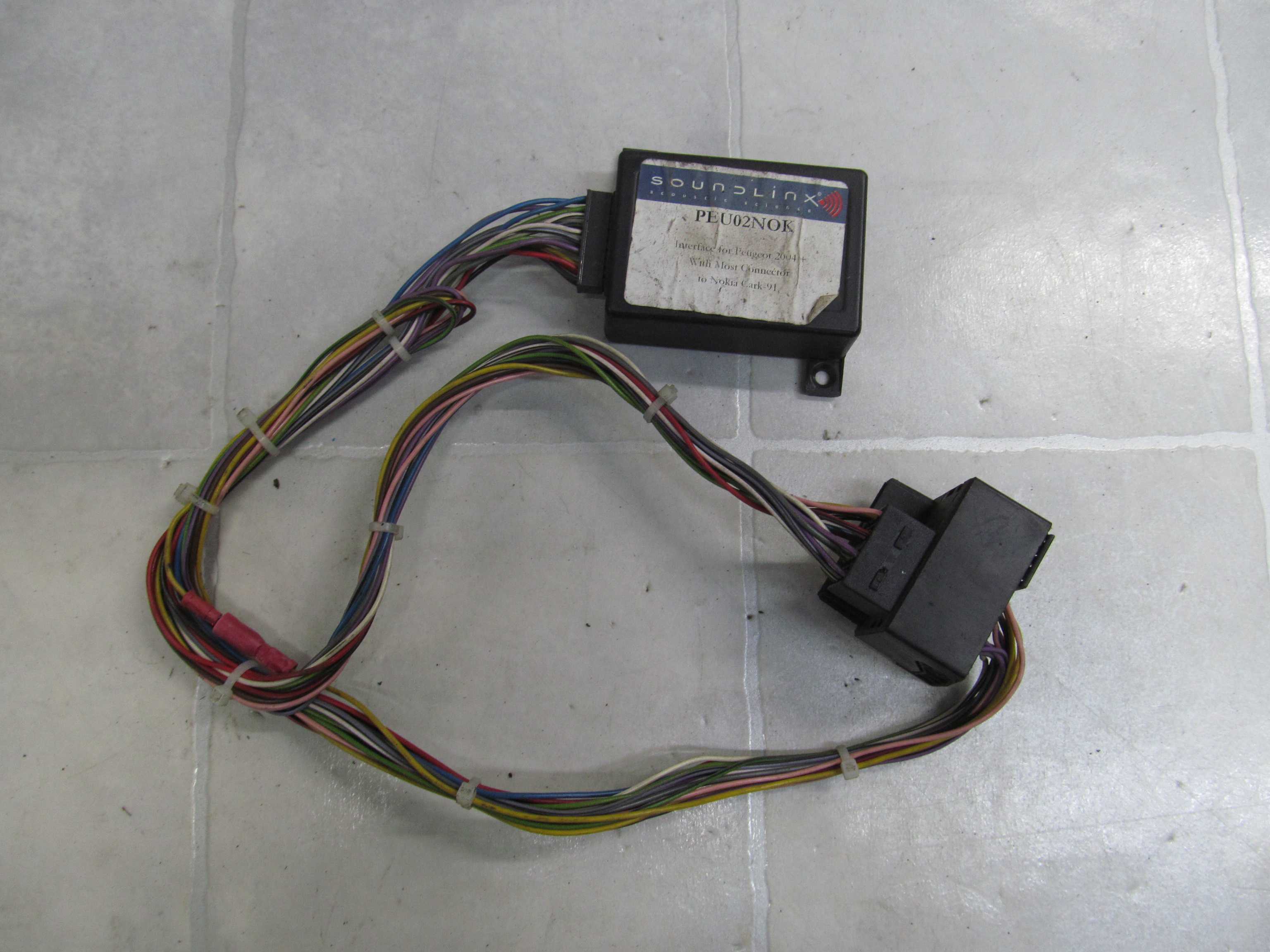PEUGEOT 307 04- INTERFEJS NOKIA CARK 91 ZESTAWGLOSNOMOWIACY