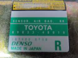 LEXUS RX II MODUL SENSOR AIRBAG 89833-48010 PRAWY 03/09