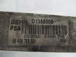 PEUGEOT 607 04- 2.7 HDI CHLODNICA INTERCOOLERA 9649976880
