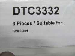 FORD ESCORT 95- 1.6 1.8 16V SPRZEGLO TARCZA DOCISK DTC3332