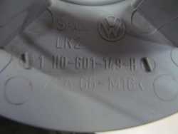VOLKSWAGEN GOLF POLO DEKIELEK FELGI KAPSEL 1H0601149H