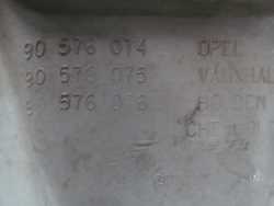 OPEL ASTRA G KOLPAKI KOLPAK FELGI 15" 90576075