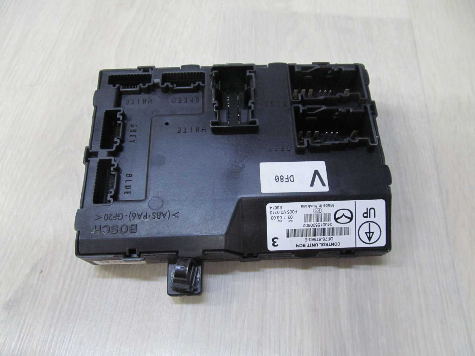 MAZDA 2 07-10 MODUL STEROWNIK BCM DF76-67560-E