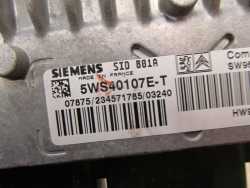 PEUGEOT 2.0 HDI KOMPUTER SILNIKA 5WS40107E-T 9653150080