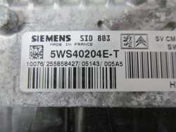PEUGEOT 407 2.0 HDI KOMPUTER SILNIKA 9658345280