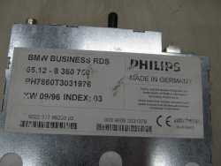 BMW 5 E39 RADIO BUSINESS RDS  65.12-8 360 750 95-00