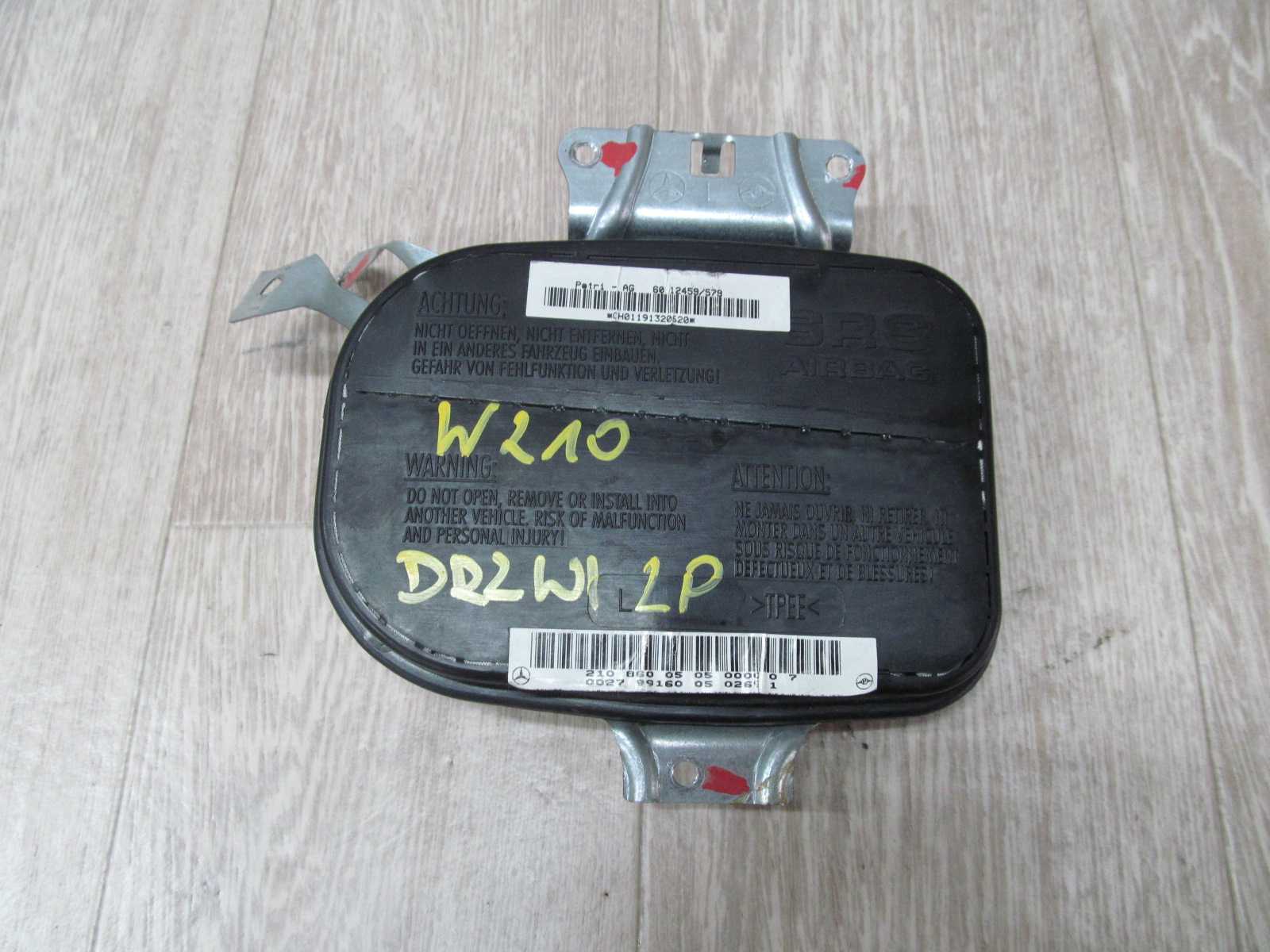 MERCEDES W210 E KLASA PODUSZKA AIRBAG DRZWI LEWA 2108600505 96-02