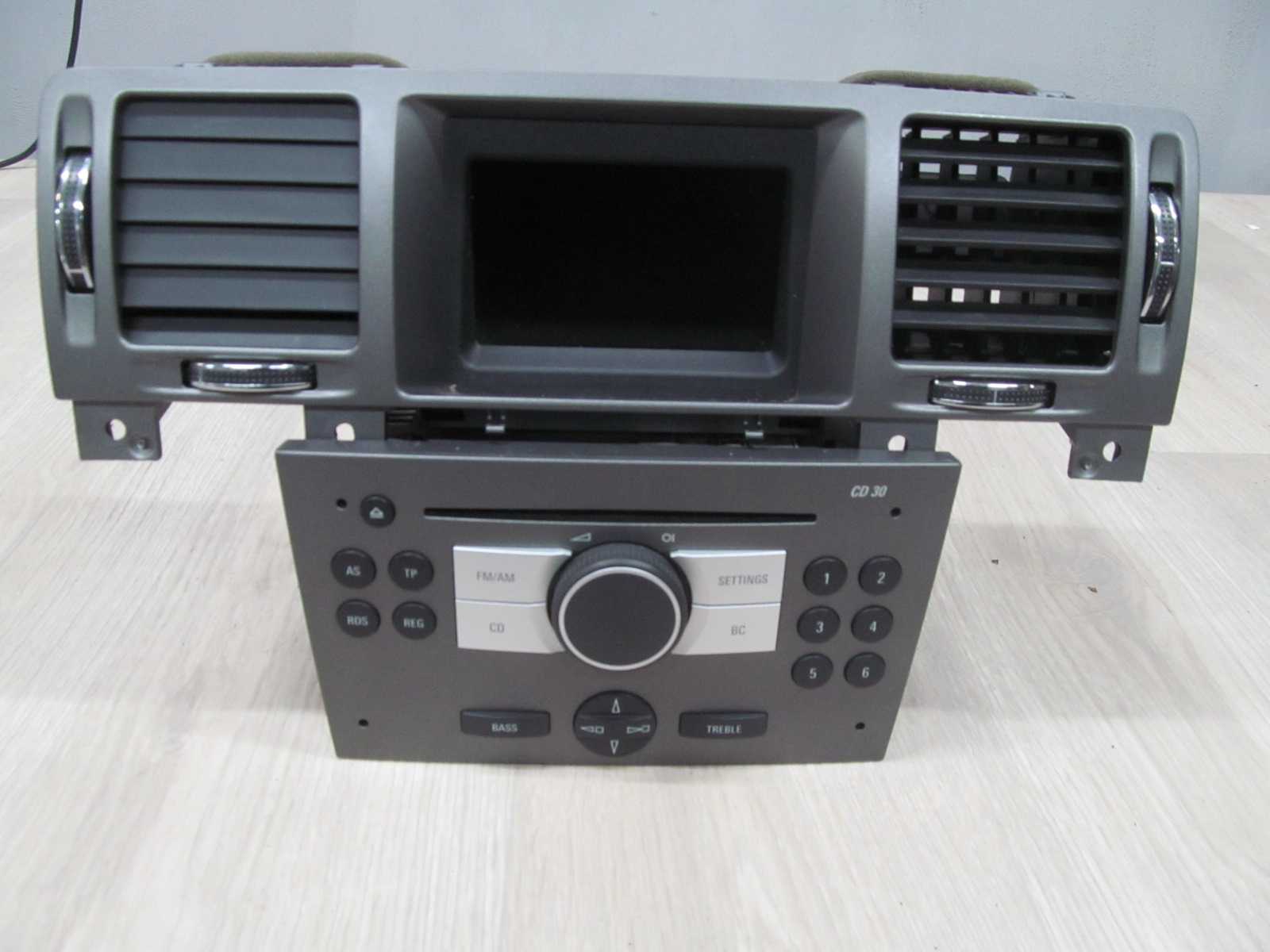 OPEL VECTRA C RADIO CD CD30 13233926 EKRAN 13277585
