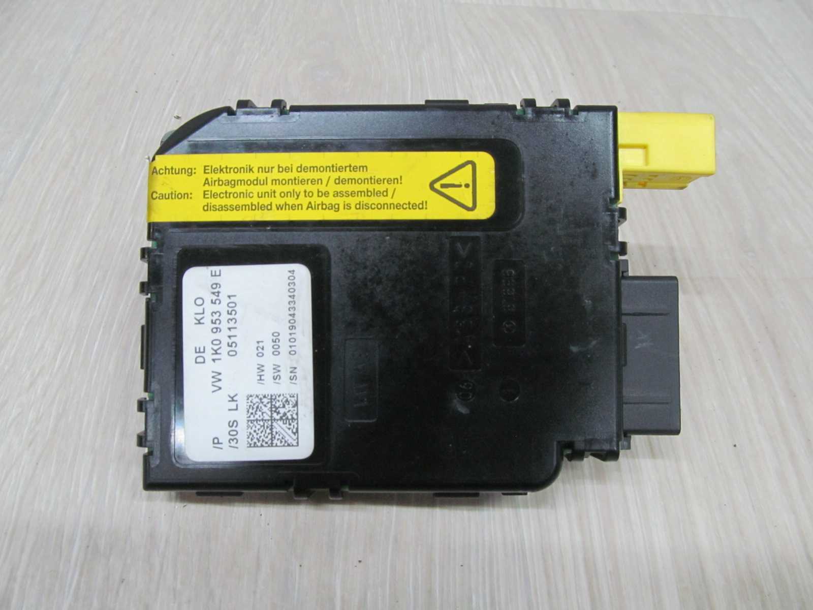 VW AUDI SEAT SKODA MODUL CZUJNIK KĄTA SKRĘTU 1K0953549E