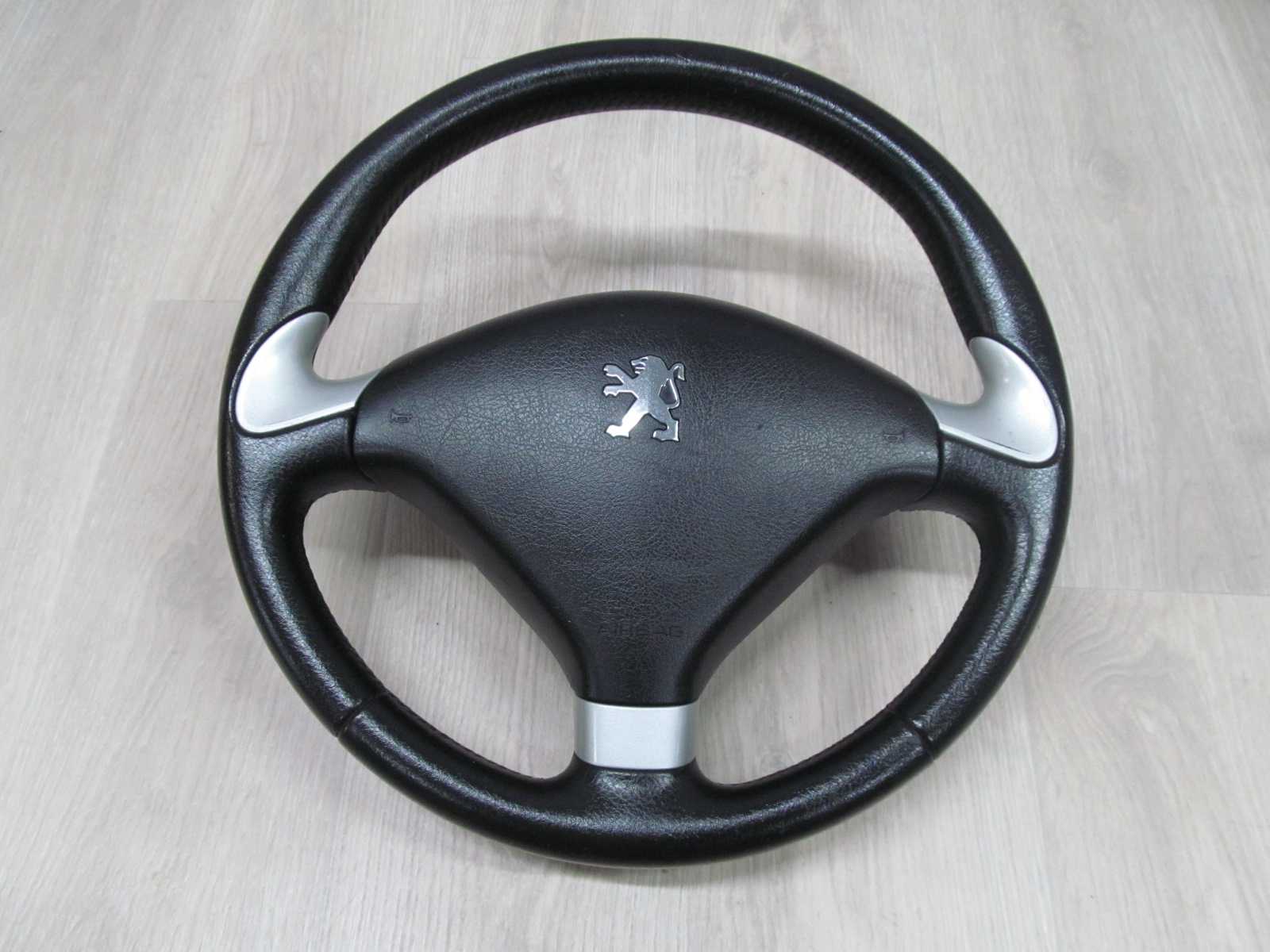 PEUGEOT 307 LIFT KIEROWNICA SKORA PODUSZKA AIR BAG 05-09