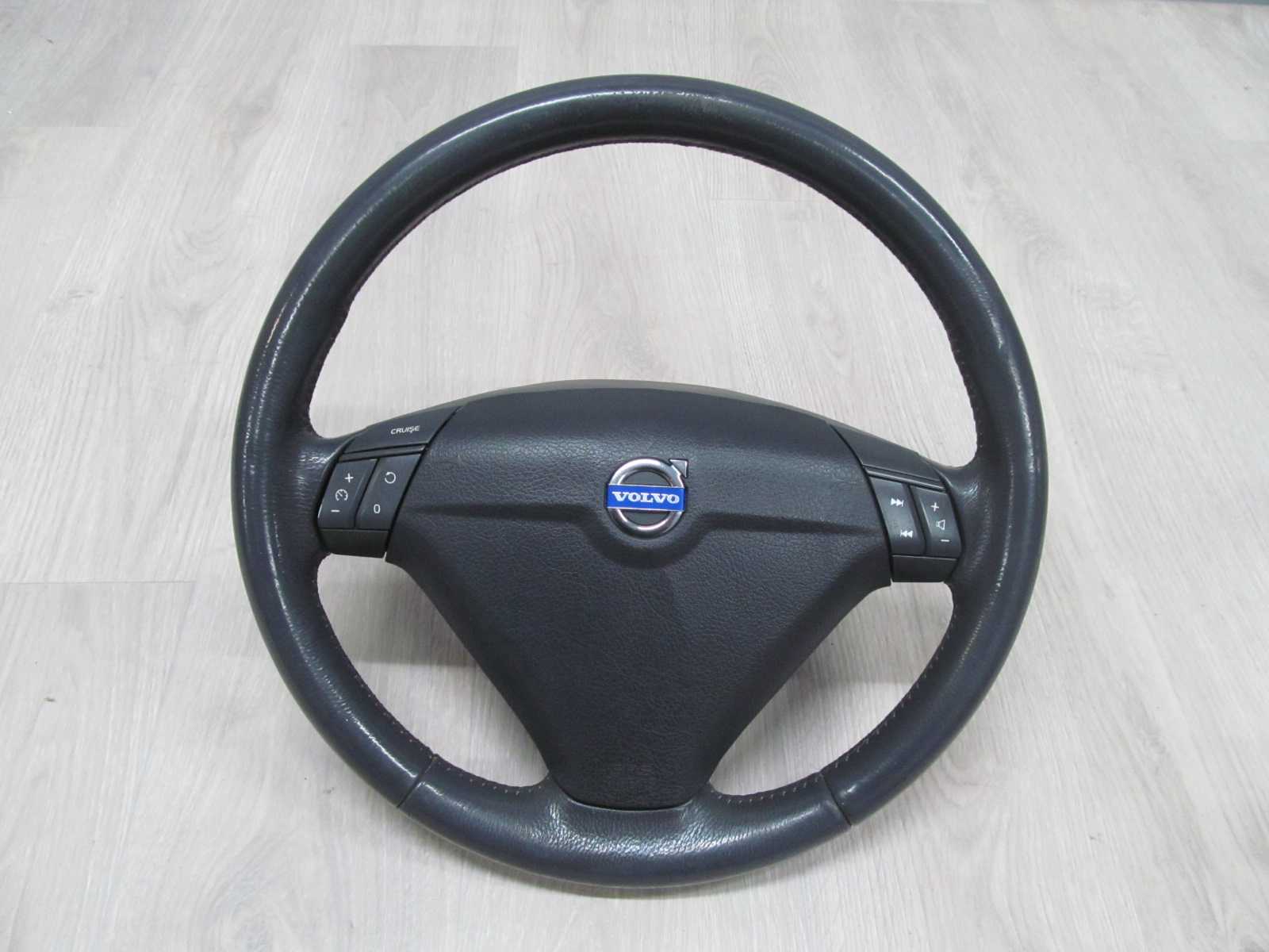 VOLVO S60 V70 00-07 KIEROWNICA SKORA PODUSZKA AIRBAG