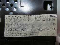 AUDI A6 C5 RADIO SYMPHONY 4B0035195R KOD
