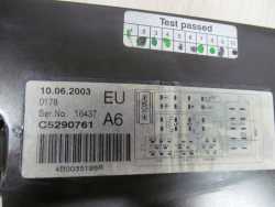 AUDI A6 C5 RADIO SYMPHONY 4B0035195R KOD