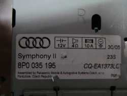 AUDI A3 8P 03- RADIO SYMPHONY II 8P0035195