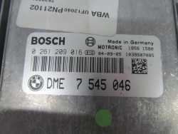 BMW 116 E87 1.6B KOMPUTER SILNIKA 0261209016 7545046