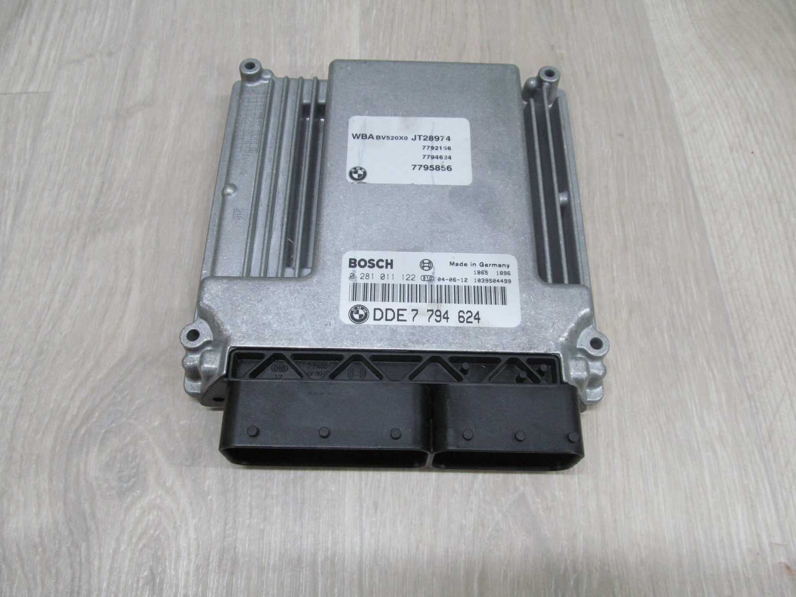 BMW 320D E46 2.0D KOMPUTER STEROWNIK 0281011122 7794624