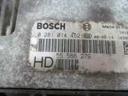 OPEL ZAFIRA 1.9 CDTI KOMPUTER SILNIKA 0281014452 55566279