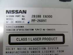 NISSAN X-TRAIL T30 RADIO CD 28188-EQ300 FABRYCZNE 01-07