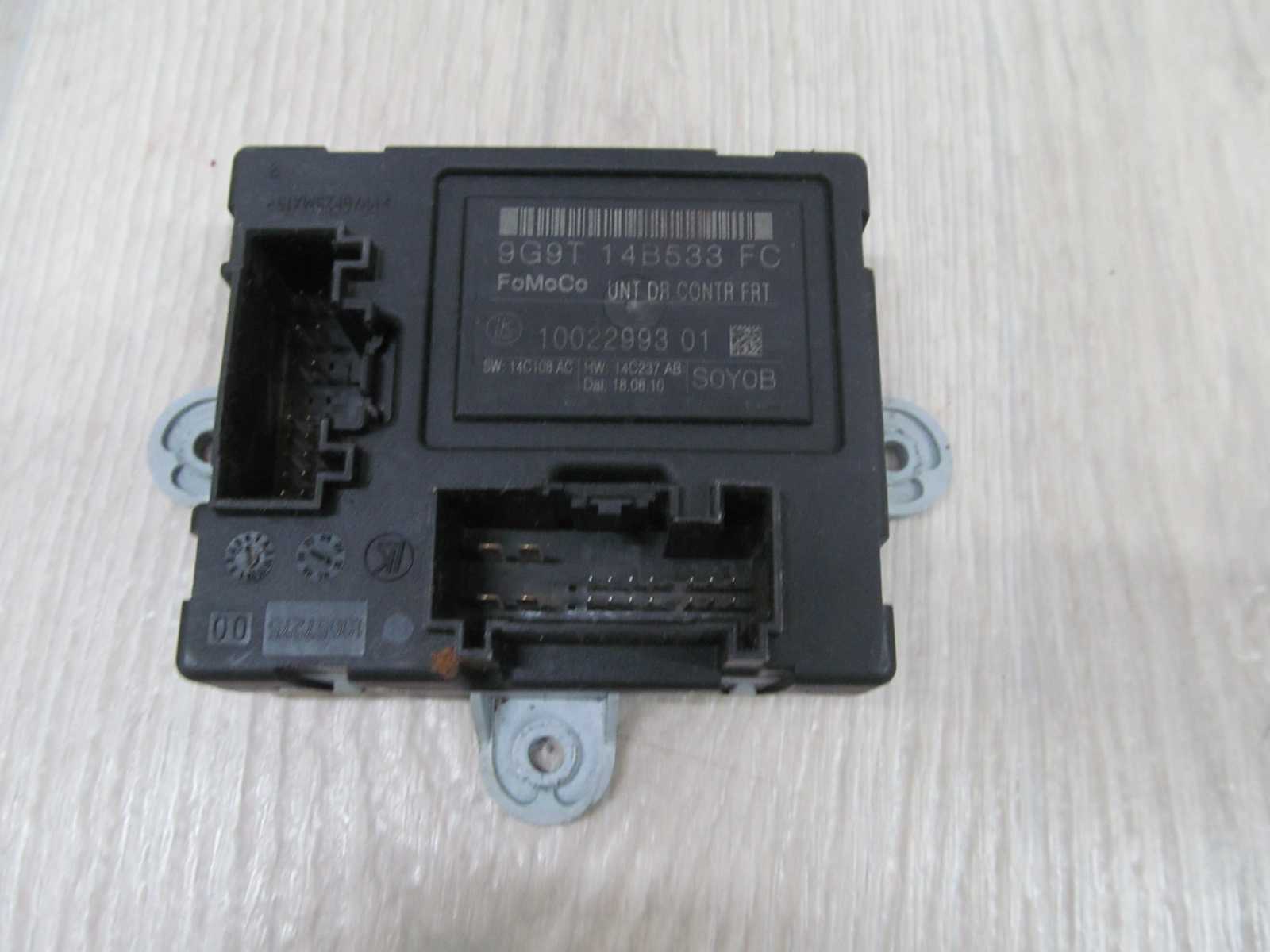 FORD S-MAX VOLVO MODUL STEROWNIK DRZWI SZYB 9G9T14B533FC