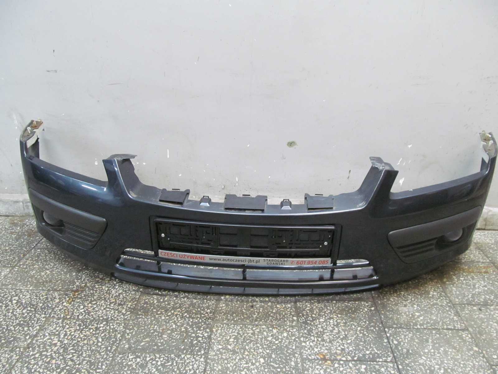 FORD FOCUS MK2 II ZDERZAK PRZOD HALOGENY H4 KPL 04-09