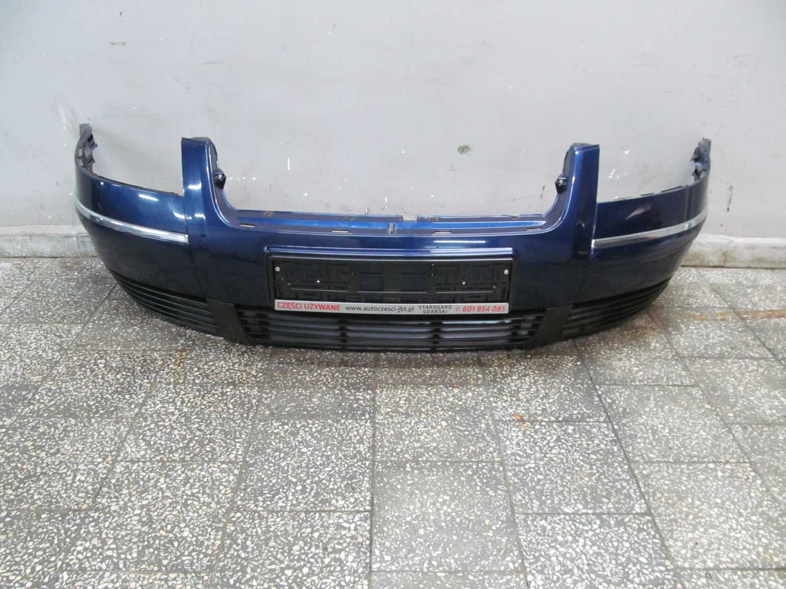 VW PASSAT B5 LIFT ZDERZAK PRZOD CHROMY LD5Q 00-05 OKAZJA