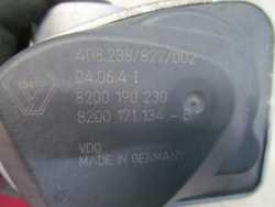 RENAULT CLIO III MEGANE 1.6 B PRZEPUSTNICA POWIETRZA 8200190230