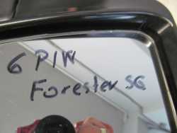 SUBARU FORESTER SG II LIFT LUSTERKO PRAWE 6PIN 06-08 01G EU