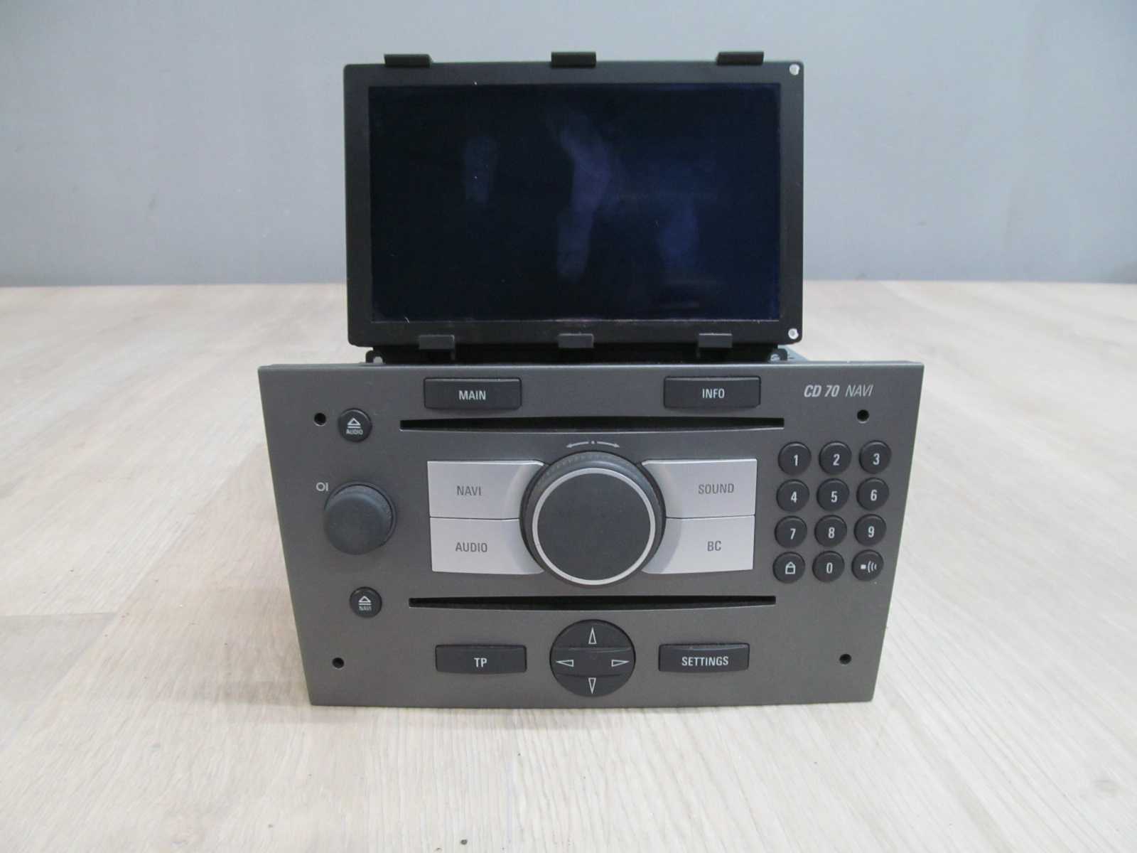OPEL VECTRA C LIFT RADIO CD 70 NAVI 13188477 EKRAN 24461297