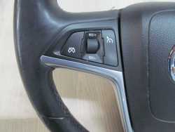 OPEL INSIGNIA KIEROWNICA SKORA PODUSZKA AIRBAG MULTIFUNKCJA 08-14