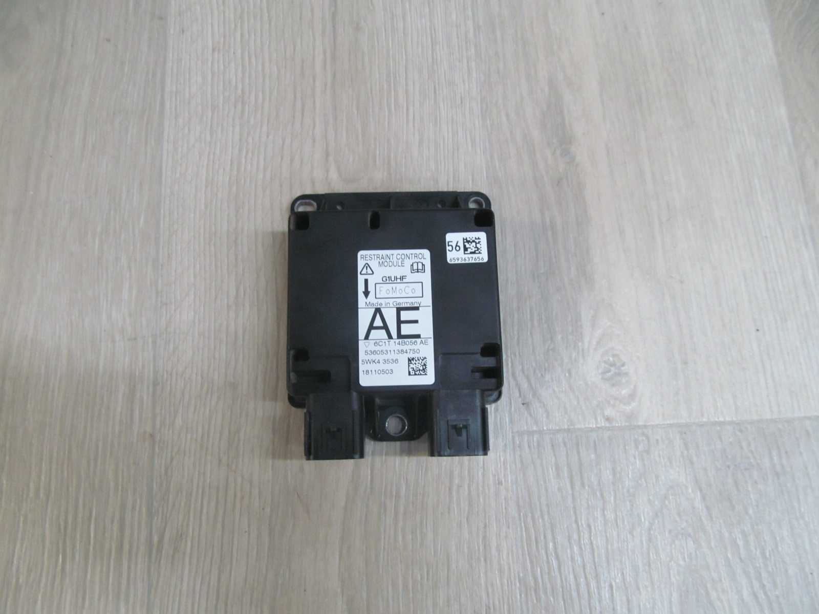 FORD TRANSIT VII MK7 MODUL STEROWNIK AIRBAG 6C1T14B056AE 5WK43536