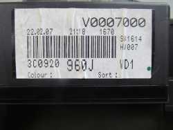 VW PASSAT B6 2.0 FSI LICZNIK ZEGAR 3C0920960J 05-10 !OKAZJA!