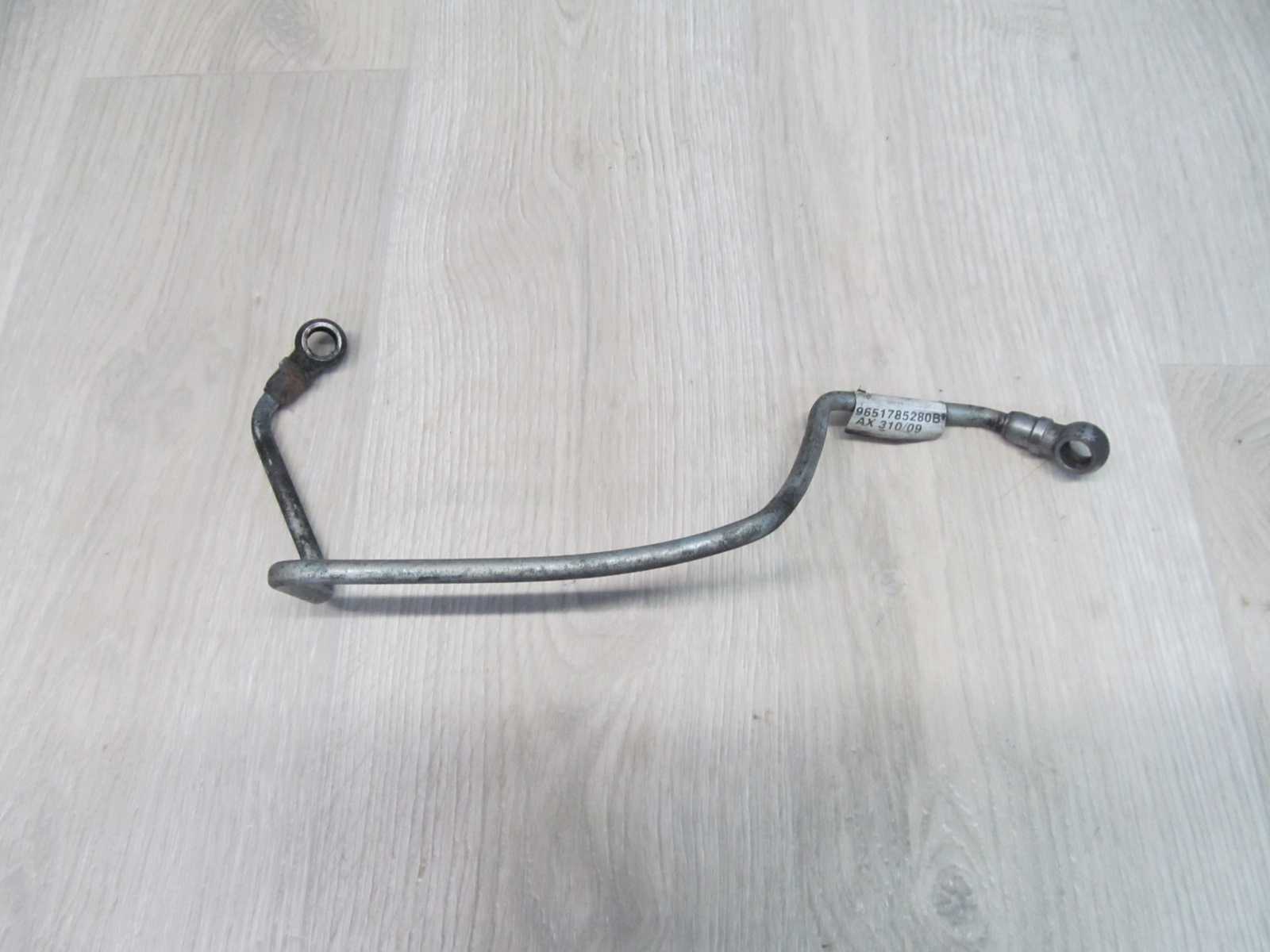 PEUGEOT 1.6 HDI PRZEWOD SMAROWANIA TURBINY 9651785280