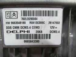 CITROEN C5 PEUGEOT 2.0 HDI KOMPUTER STEROWNIK SILNIKA 9665843380 R0413C009C 9663548180