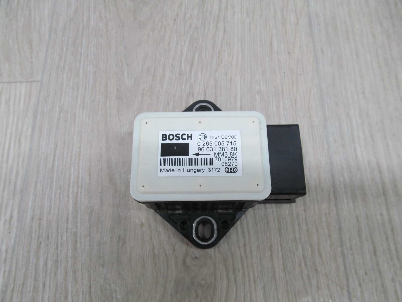 CITROEN C4 C5 MODUL CZUJNIK ESP 0265005715 9663138180