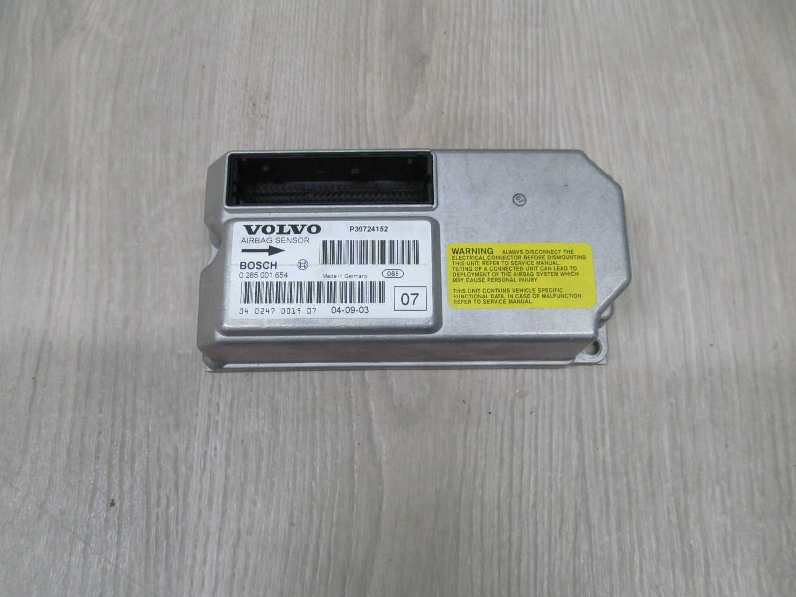 VOLVO XC90 MODUL SENSOR AIRBAG 0285001654 P30724152 30724152 02-12