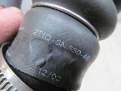 FORD TRANSIT CONNECT 1.8 TDCI WAZ PRZEWOD INTERCOOLERA 2T1Q-9F796 2T1Q-6N650-AB 02-13