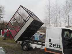 FIAT DUCATO BOXER SKRZYNIA ZABUDOWA WYWROT WYWROTKA KIPER 2.86