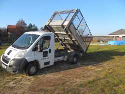 FIAT DUCATO BOXER SKRZYNIA ZABUDOWA WYWROT WYWROTKA KIPER 2.86