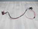 VW CADDY INCA 1.9 SDI KABEL WIAZKA KLEMA ROZRUSZNIKA AKUMULATORA 96-02