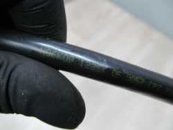 VW CADDY INCA 1.9 SDI KABEL WIAZKA KLEMA MINUSOWA AKUMULATORA 06K0971235K 96-02