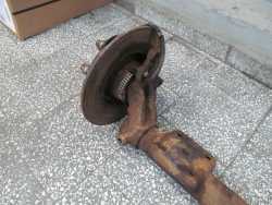 RENAULT MASTER MOVANO II BELKA OS PIASTA TYL ABS 03-10