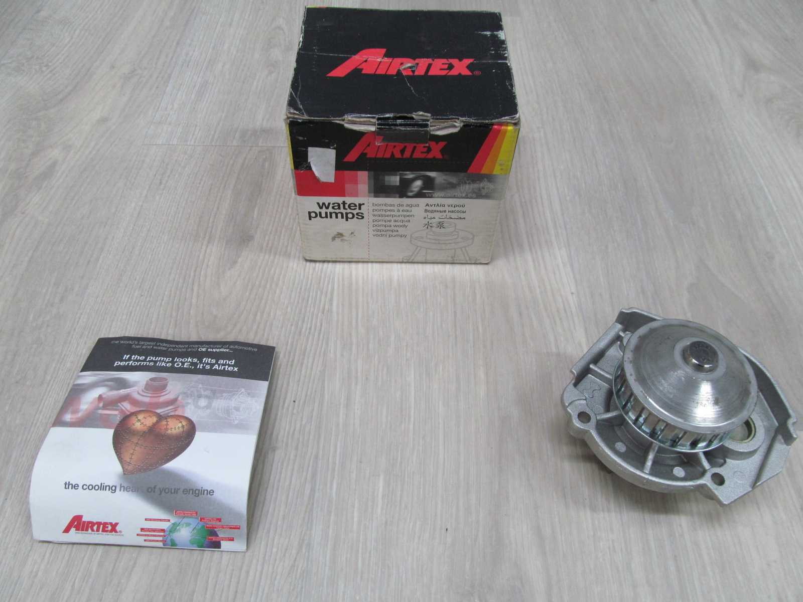 FIAT PUNTO 176 1.2 93-99 POMPA WODY 1523