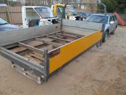 RENAULT MASTER DUCATO SKRZYNIA ZABUDOWA ALUMINIOWA 3.3 x 2.1