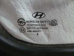 HYUNDAI H1 H300 I800 SCIANA GRODZIOWA PRZEGRODA SZYBA 07-17