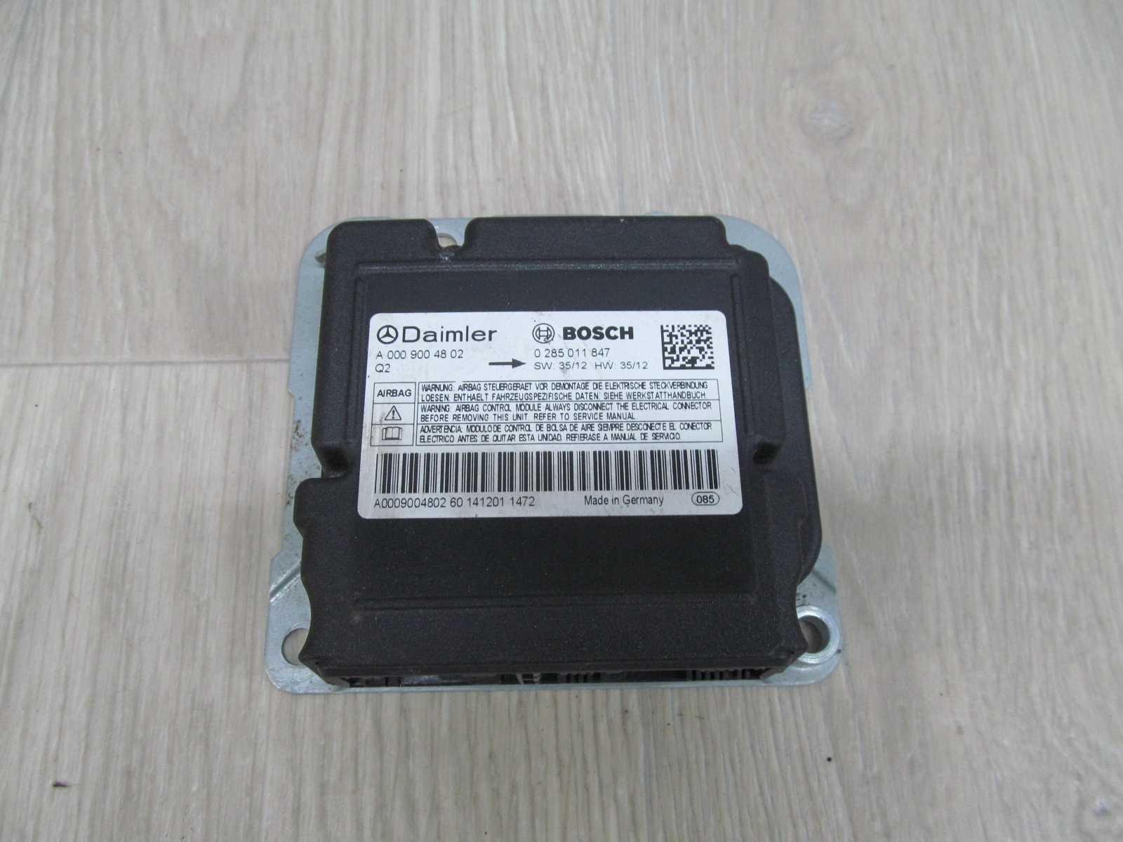 MB SPRINTER 906 06-18 MODUL STEROWNIK PODUSZEK AIRBAG A0009004802 0285011847