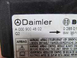 MB SPRINTER 906 06-18 MODUL STEROWNIK PODUSZEK AIRBAG A0009004802 0285011847