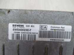 PEUGEOT CITROEN 2.0 HDI KOMPUTER STEROWNIK 5WS40023E-T 9646529580 9644302380
