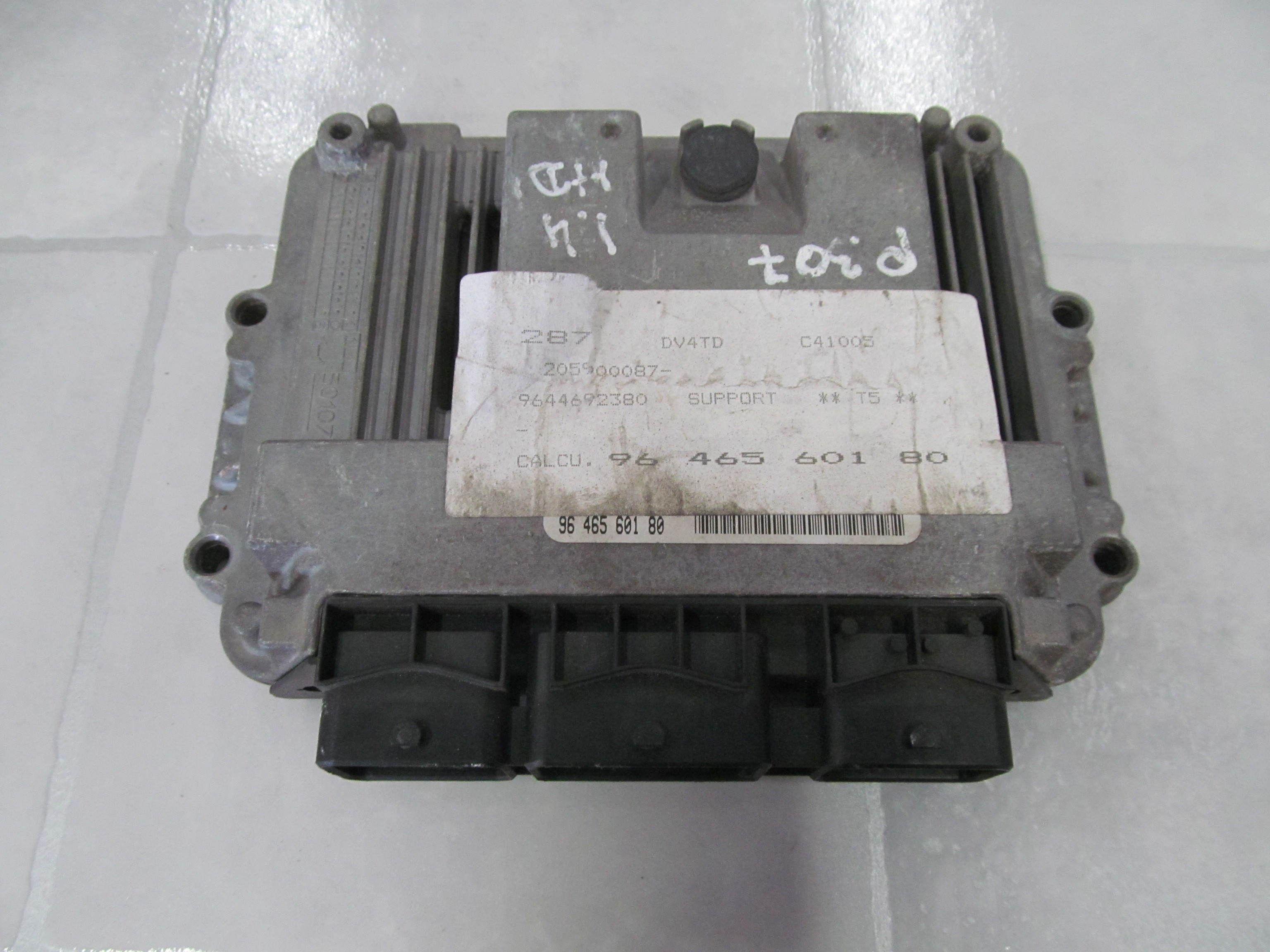 PEUGEOT CITROEN 1.4 1.6 16V KOMPUTER STEROWNIK 9644692380 9646560180